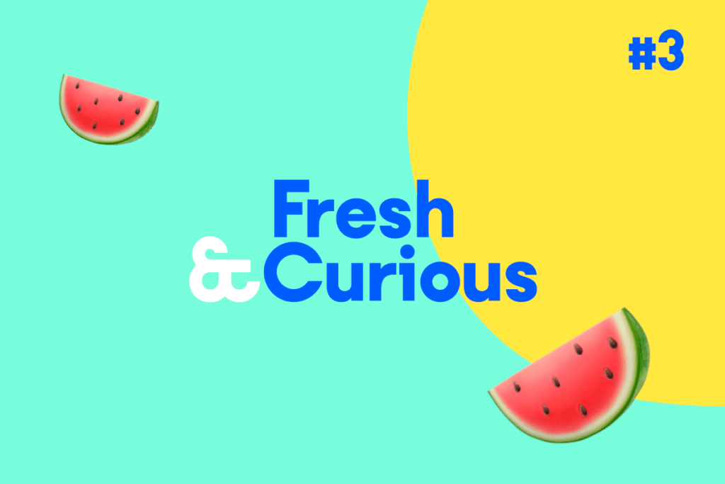 Gazzetta dell’estate: Fresh & Curious  #3 🍉
